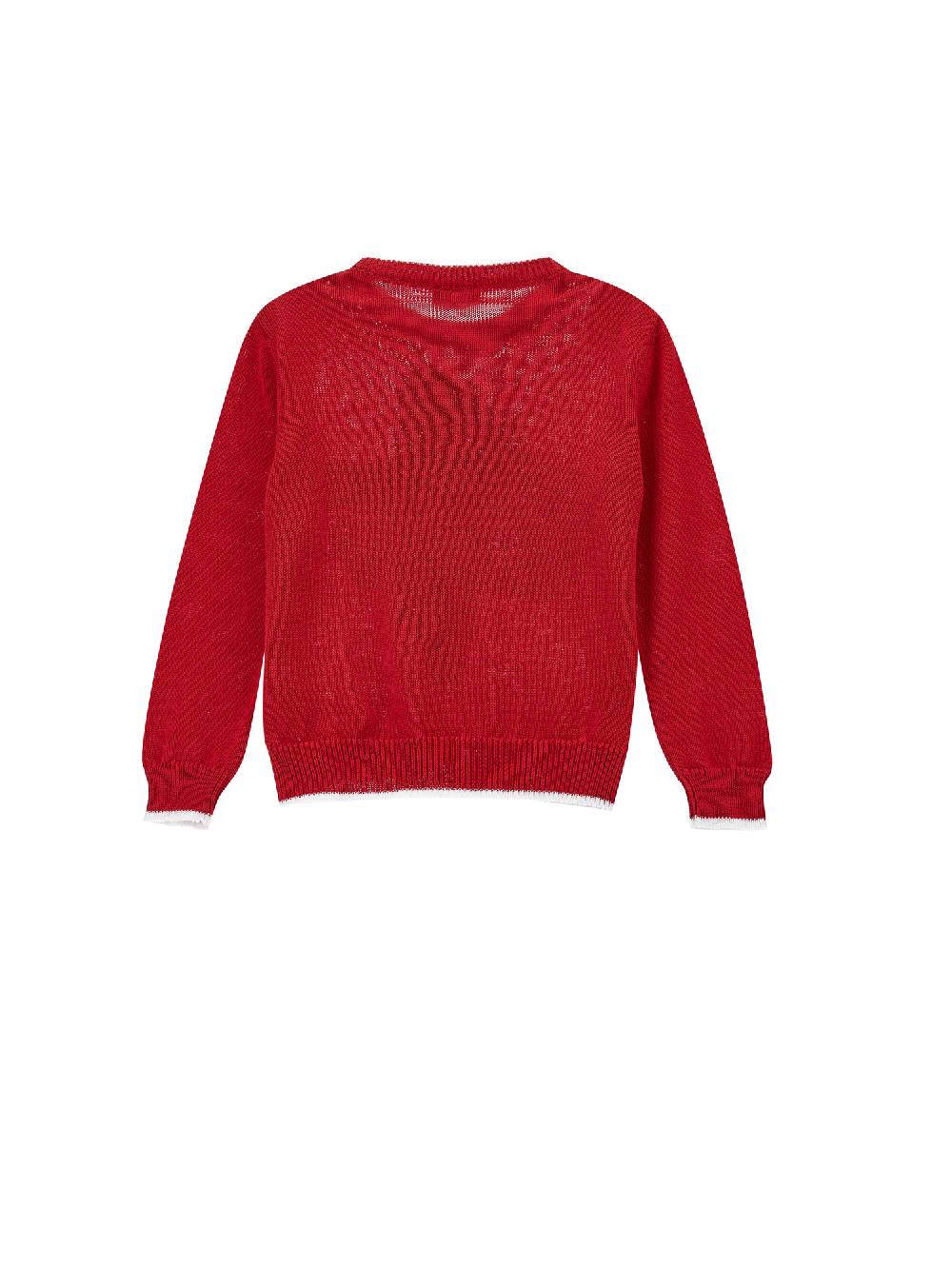Monnalisa Pull cotone Mickey Mouse Presa
