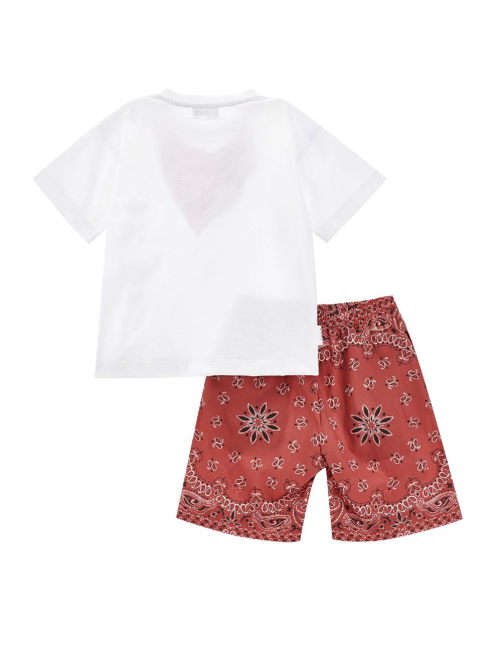 Monnalisa Completo popeline due pezzi paisley Sconto
