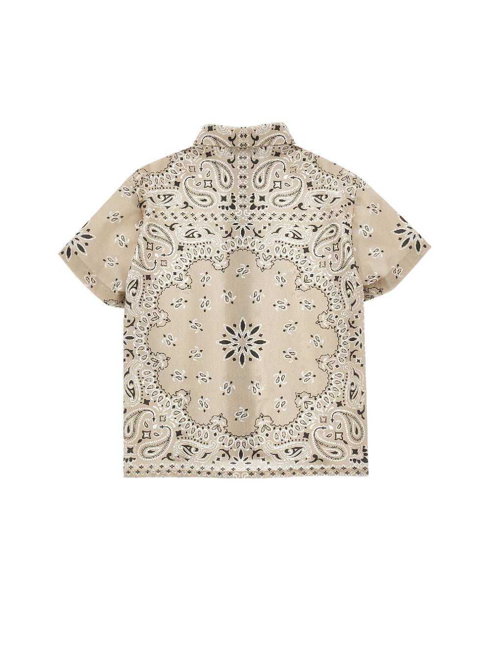 Monnalisa Camicia popeline paisley 2025