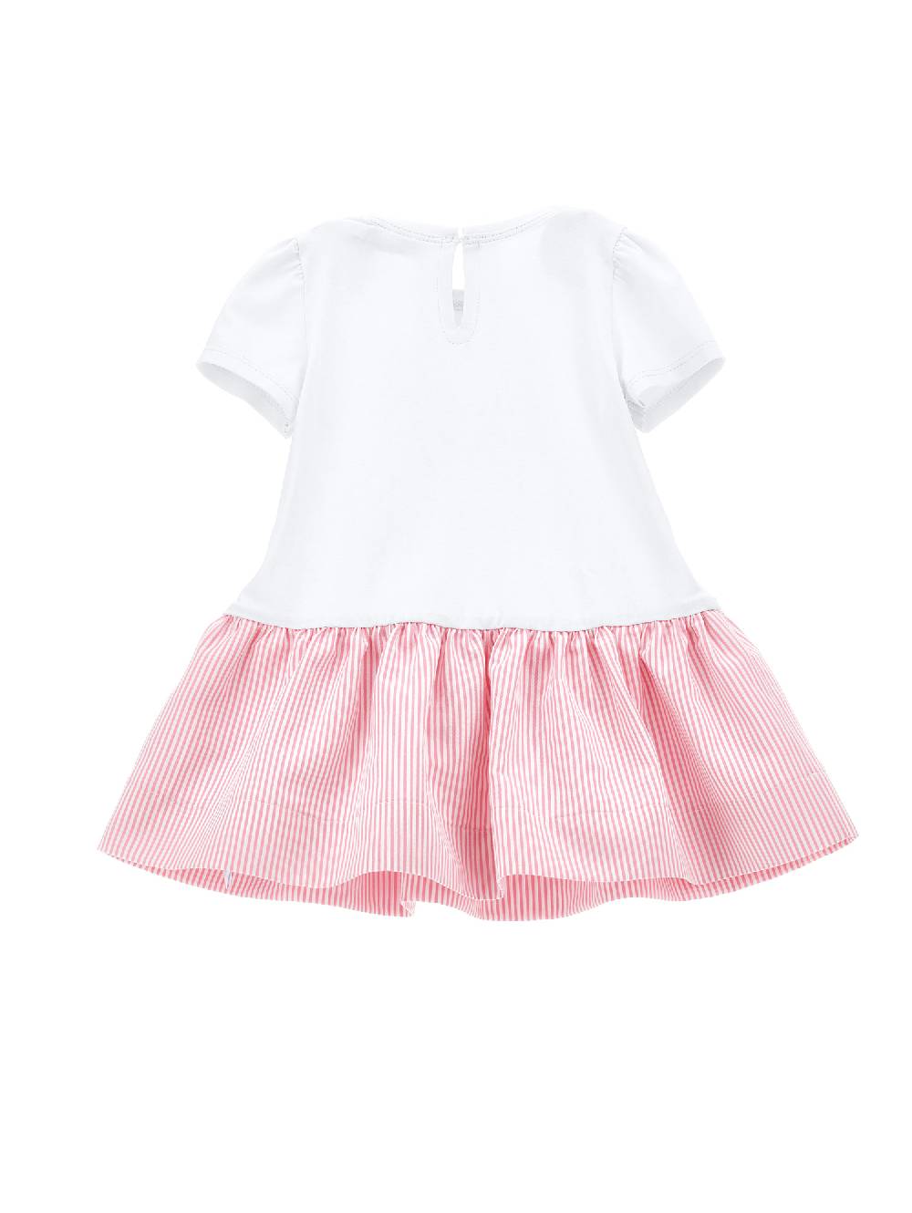 Monnalisa Abito cotone organico vita bassa Outlet