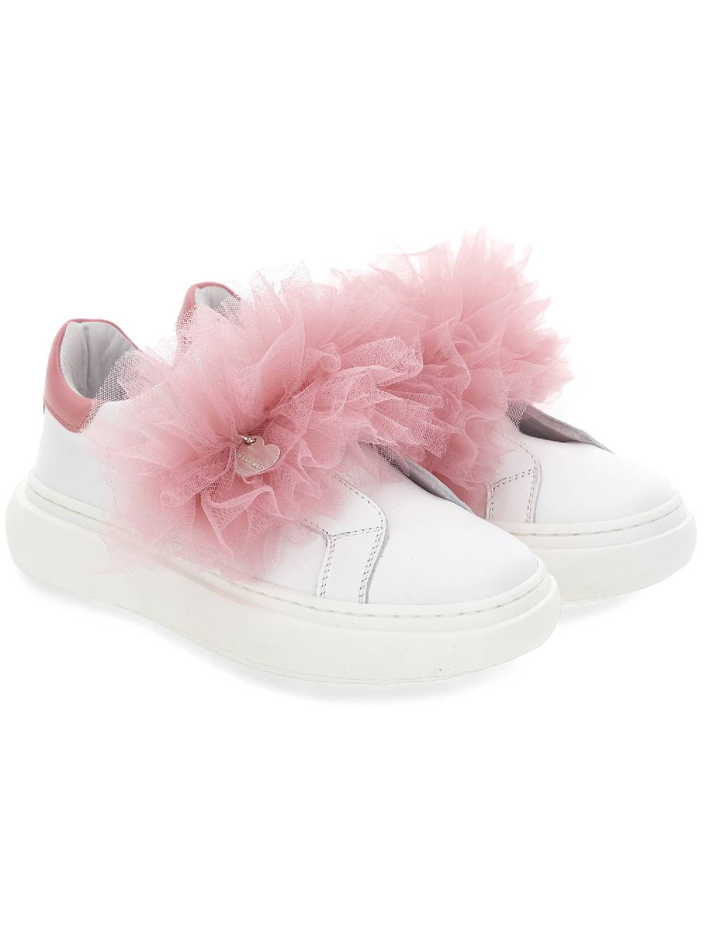 Monnalisa Sneakers nappa e tulle Offerta