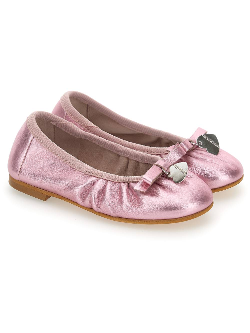 Monnalisa Ballerine pelle laminata Vendita Calda