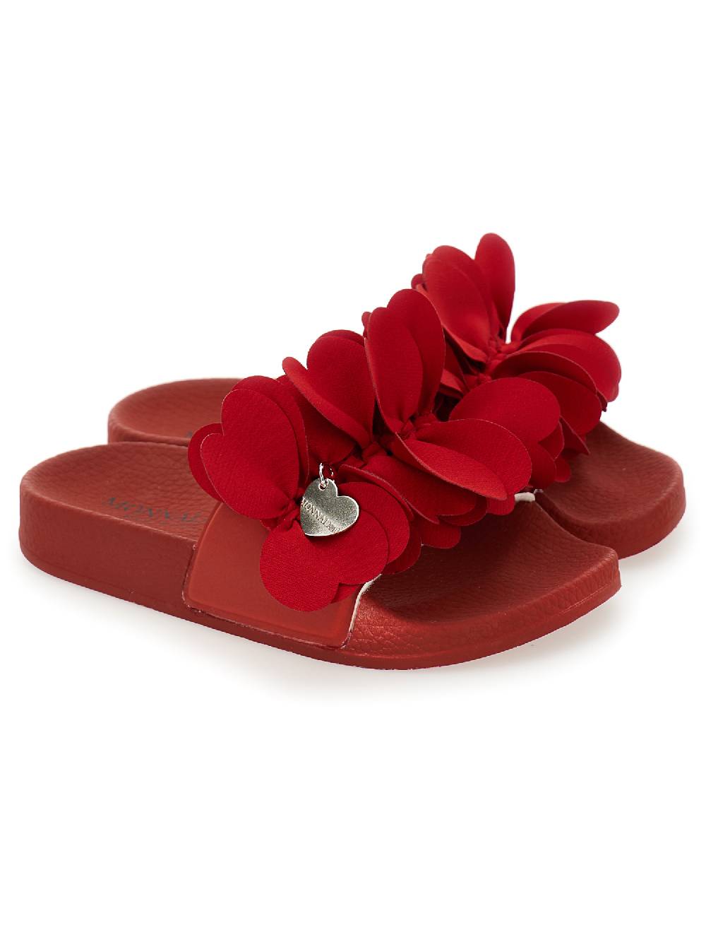 Monnalisa Ciabattine PVC con petali Nuova