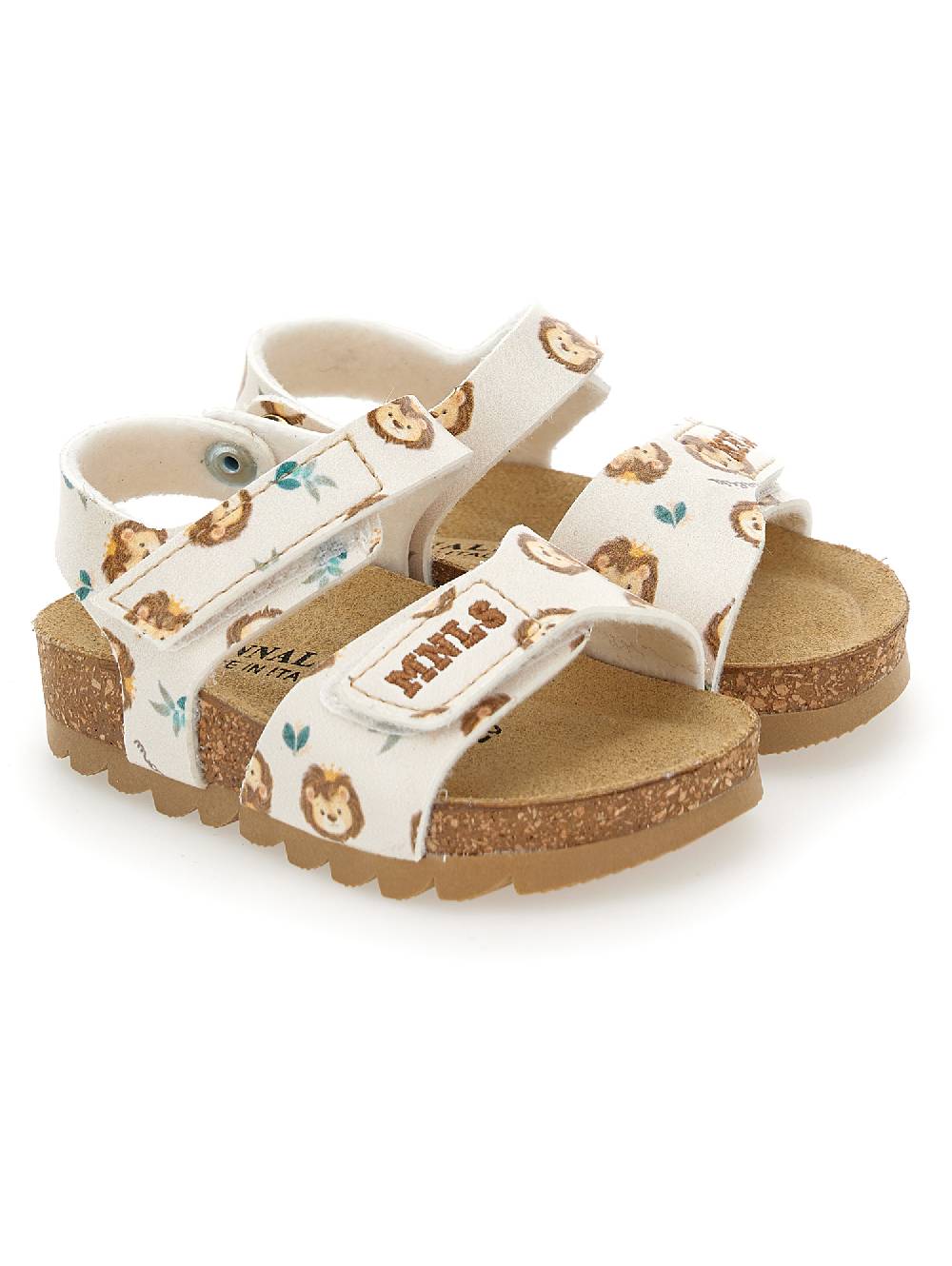 Monnalisa Sandali comfort stampa leoncino Promozione Limitata
