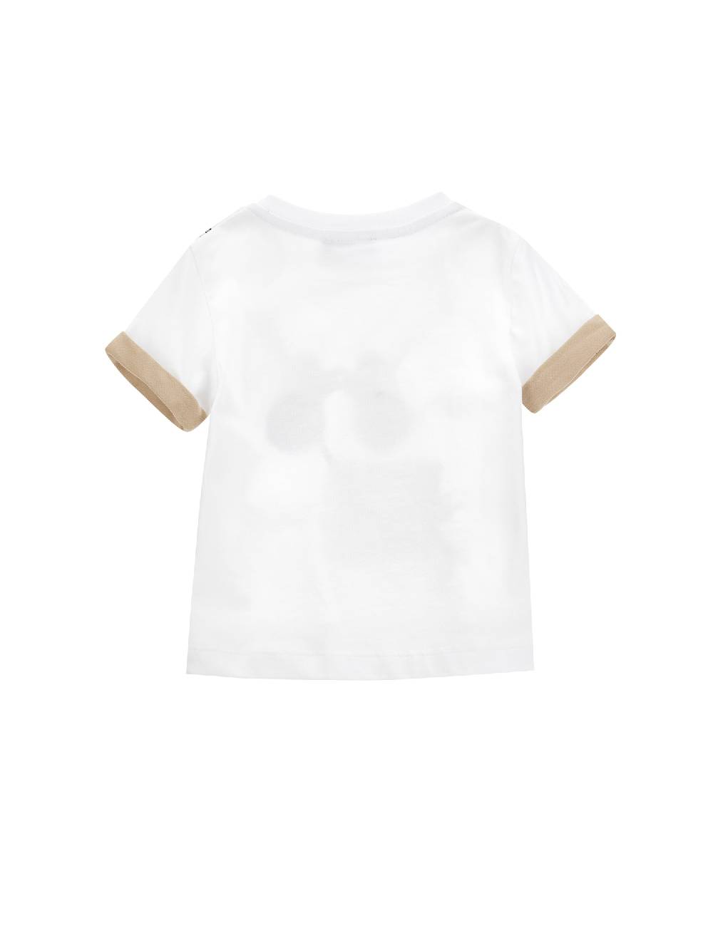 Monnalisa T-shirt con maniche a risvolto Shopping Online