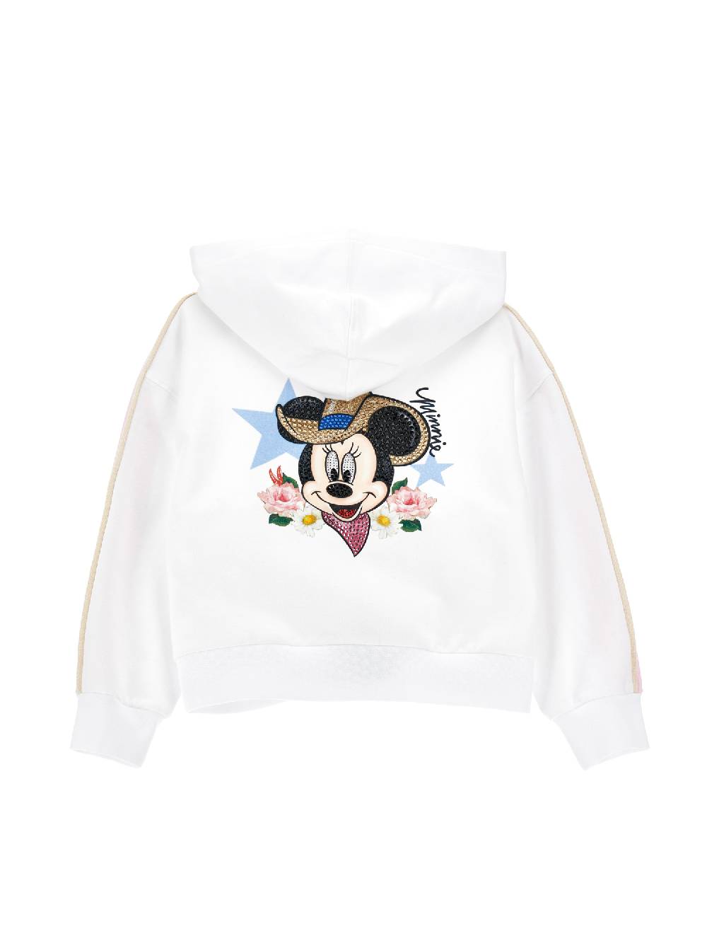 Monnalisa Felpa cotone Minnie Offerta Giorno del Papà