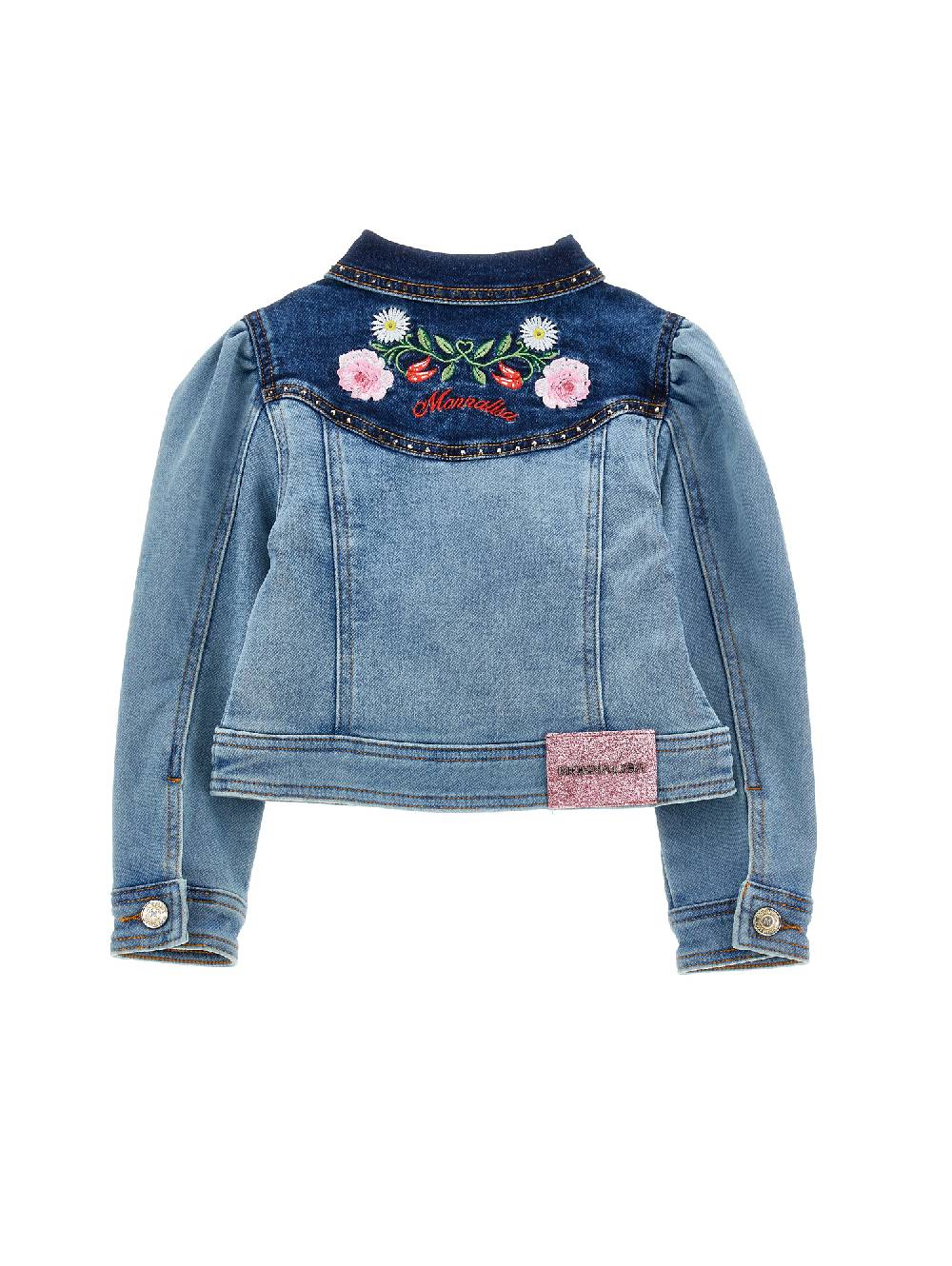 Monnalisa Giacchino denim felpa Vendita Economica