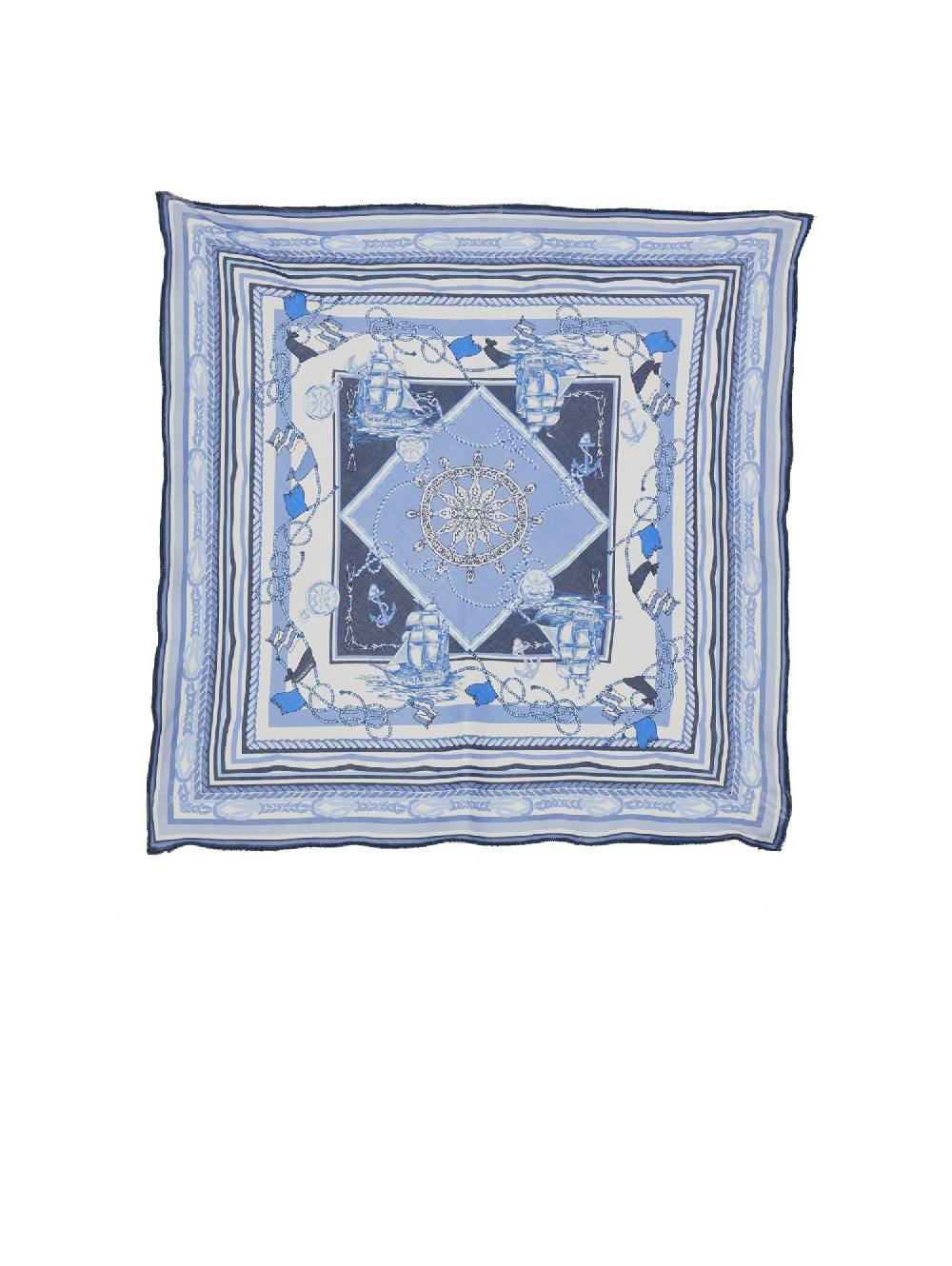 Monnalisa Bandana viscosa stampa marine Spedizione Gratuita