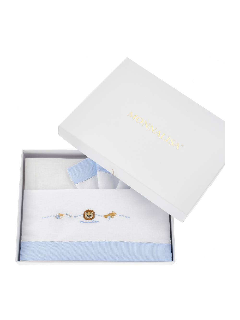 Monnalisa Set lenzuolino ricamato Promozione Limitata