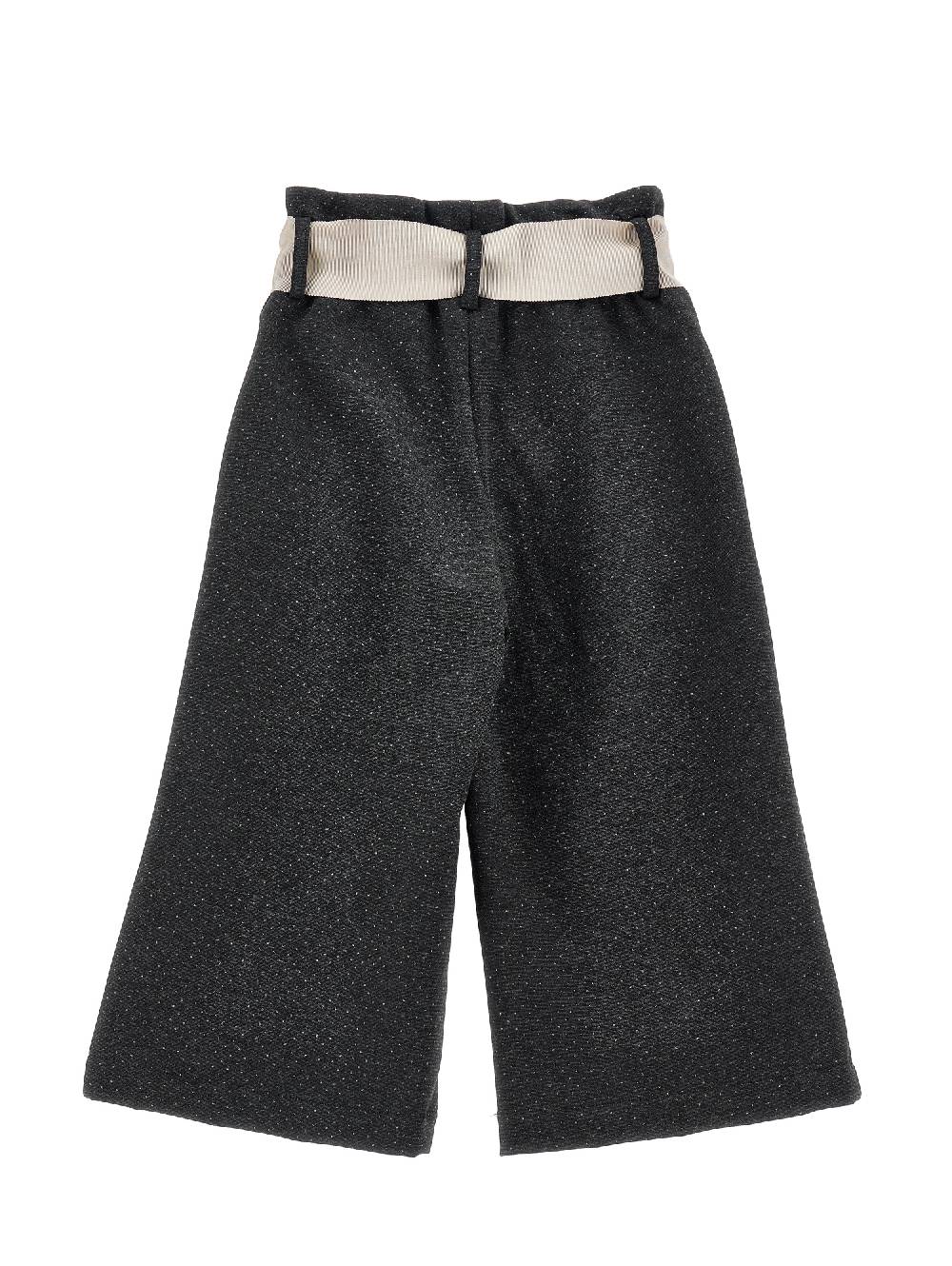 Monnalisa Pantaloni cropped pois glitter Offerta