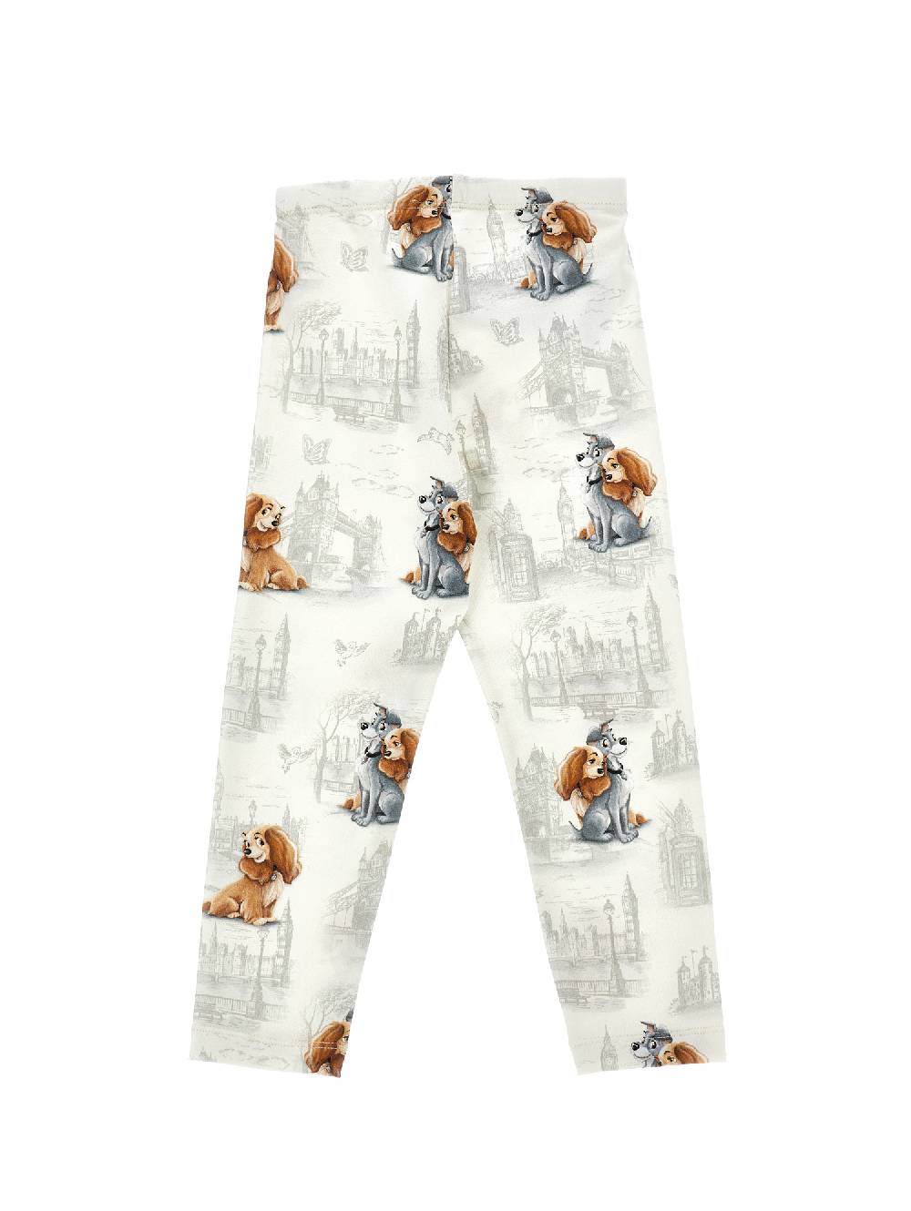 Monnalisa Leggings jersey Lilli e il Vagabondo Presa