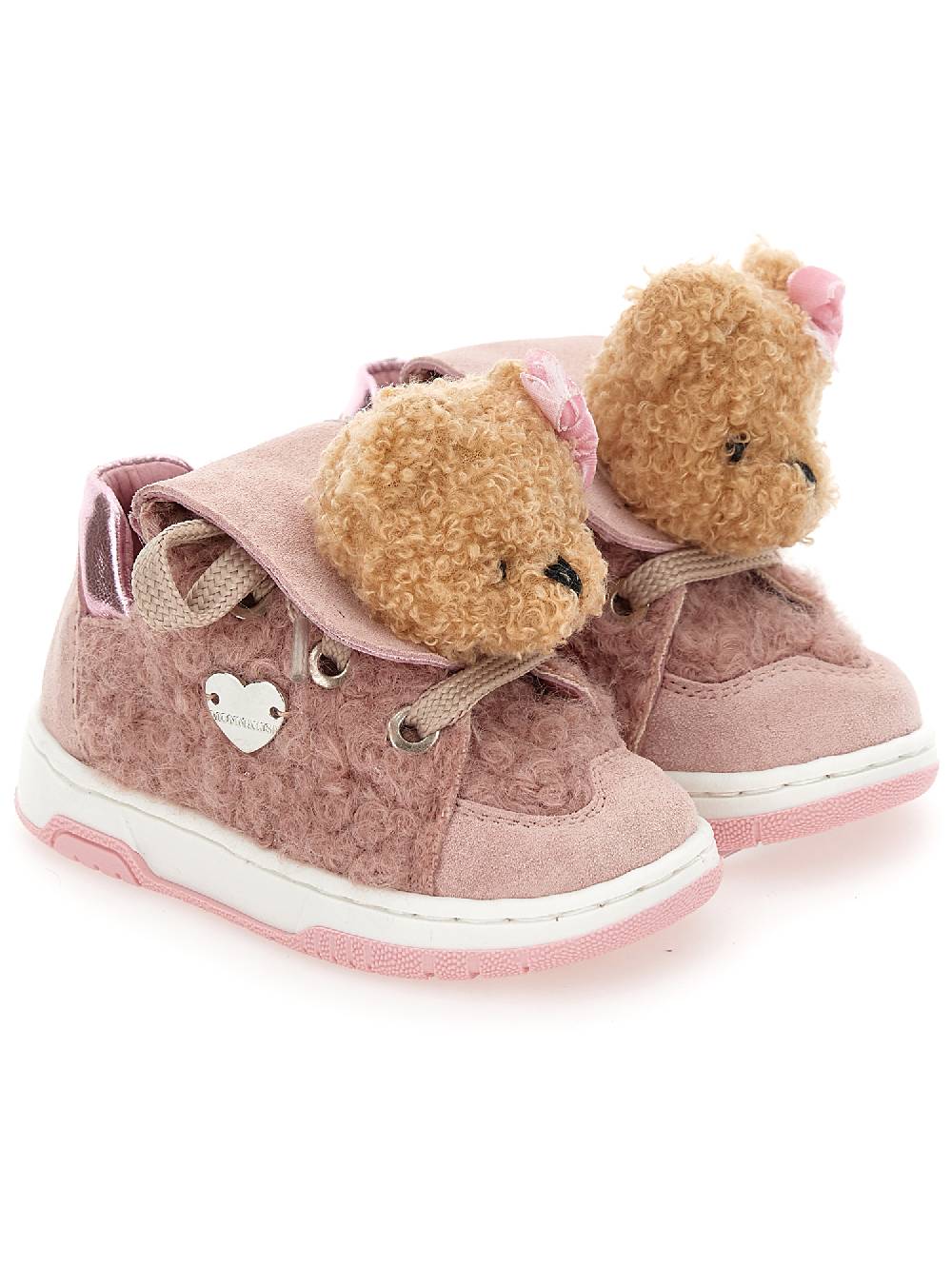 Monnalisa Scarpe tennis peluche con orsetto Qualità Garantita