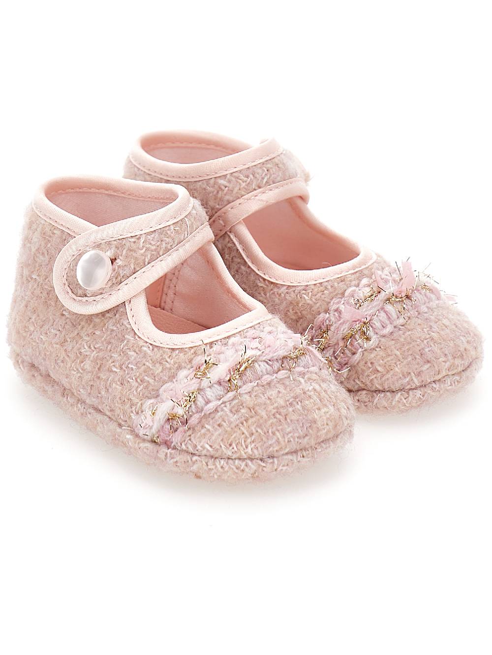 Monnalisa Ballerine tessuto bouclé Affare Del Giorno