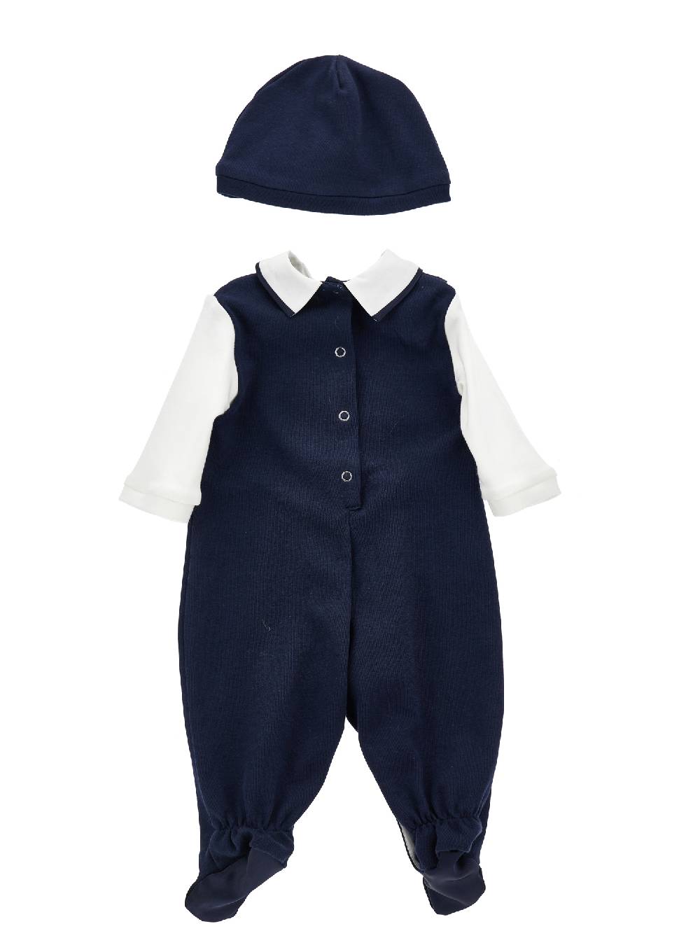 Monnalisa Completo tutina elegante con cuffietta e papillon Pezzi Unici