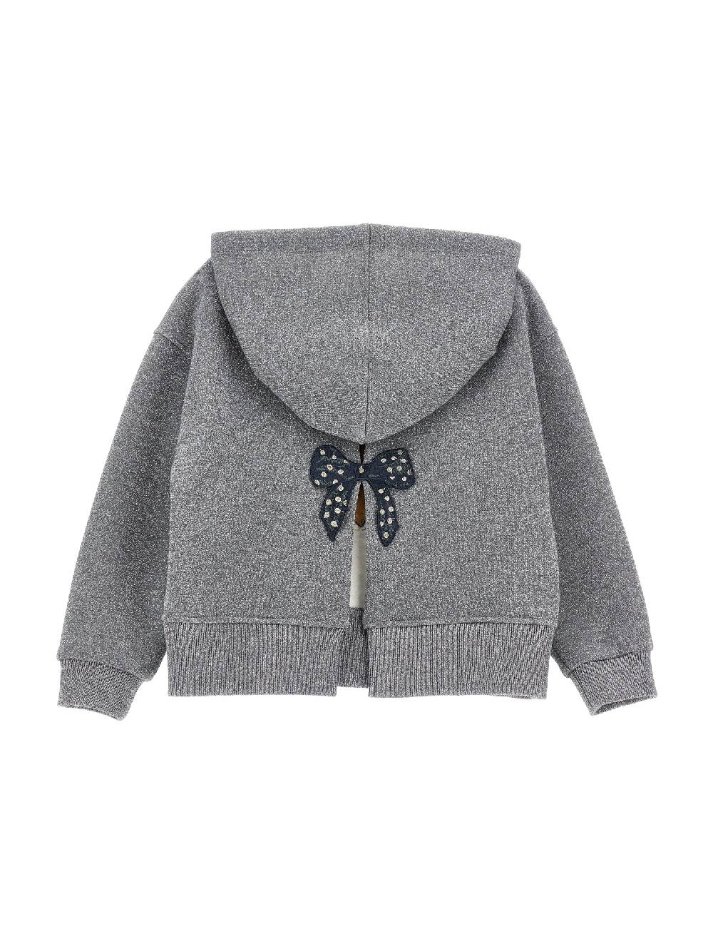 Monnalisa Hoodie lurex Lilli e il Vagabondo Affare Del Giorno