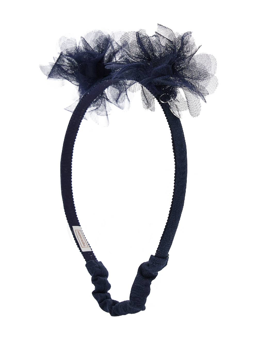 Monnalisa Cerchietto per capelli in tulle pom pon Sottocosto