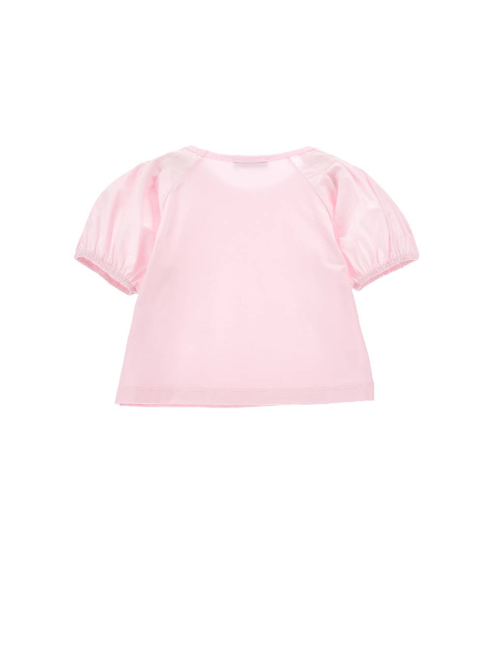 Monnalisa T-shirt jersey maniche in popeline Shopping Online