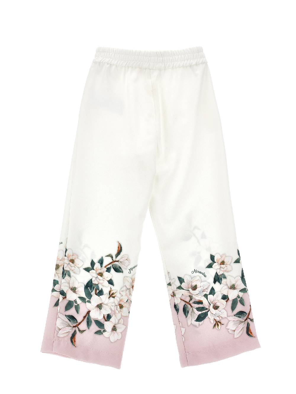 Monnalisa Pantalone palazzo stampa magnolia Saldi Di Fabbrica