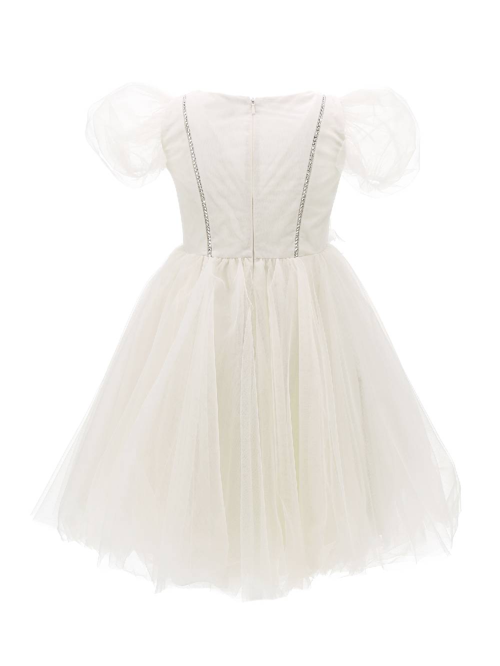 Monnalisa Abito Sunset tulle mano seta Qualità