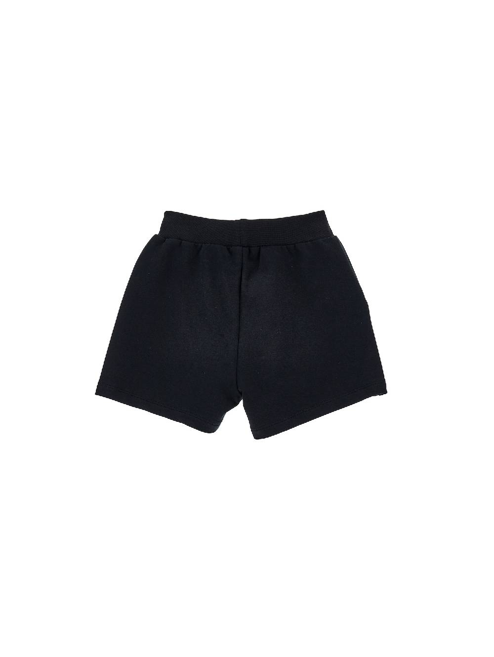 Monnalisa Shorts felpa ricamo Logomania all over In Vendita