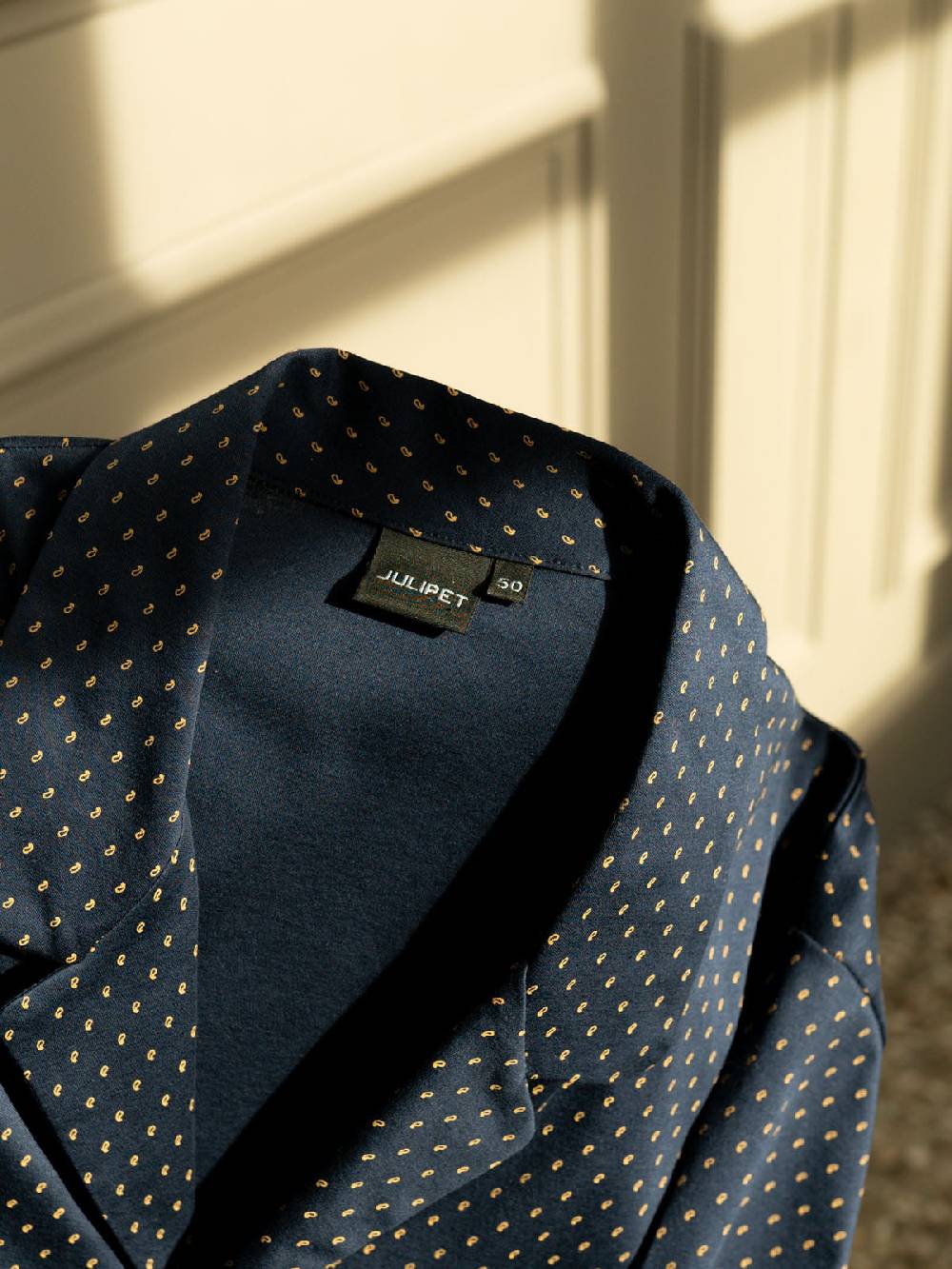 Julipet Pigiama cardigan in morbido interlock di puro cotone Negozi Online