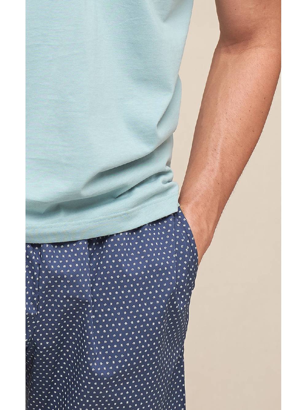 Julipet Pigiama corto jersey e popeline Fino Al -60%
