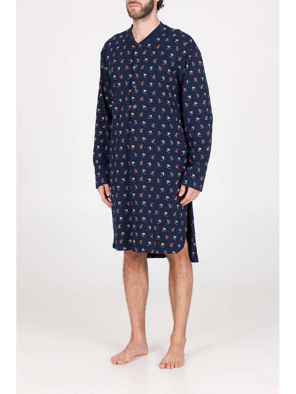 Julipet Camicia da notte in morbido interlock di puro cotone 2025