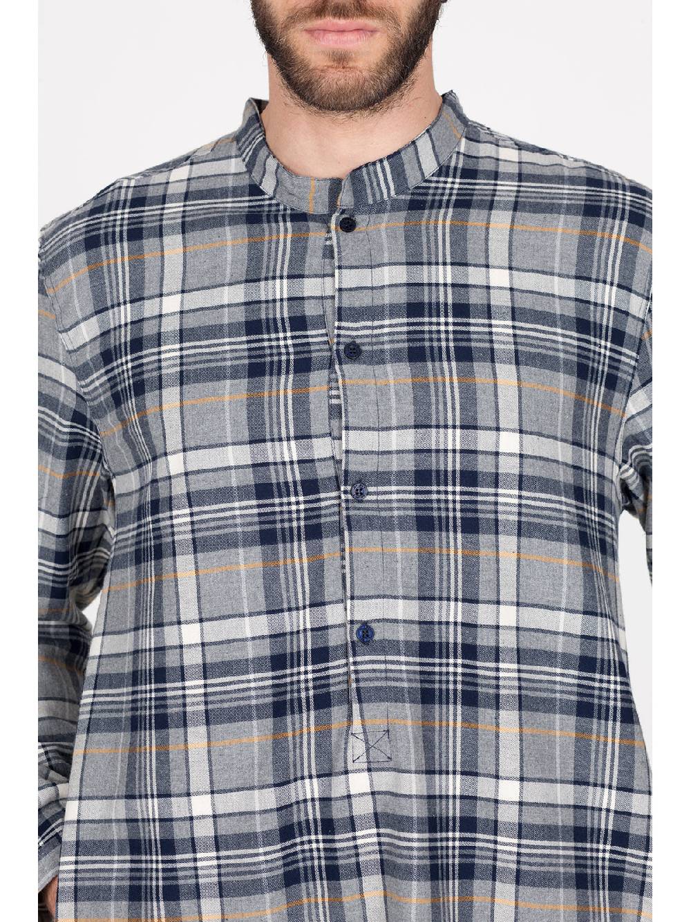 Julipet Camicia da notte in calda flanella di puro cotone Enormi sconti