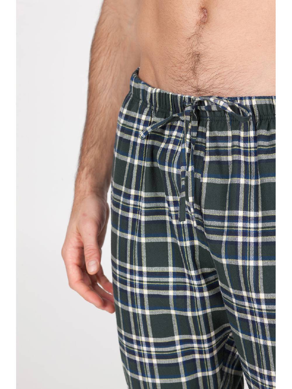 Julipet Pantalone in calda flanella di puro cotone Nuovo