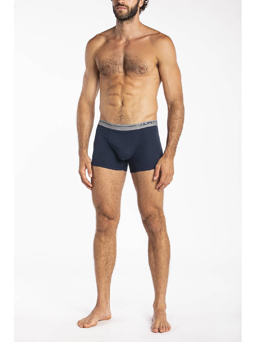 Julipet Boxer in jersey di cotone elasticizzato taglio moderno e confortevole Saldi Di Fabbrica