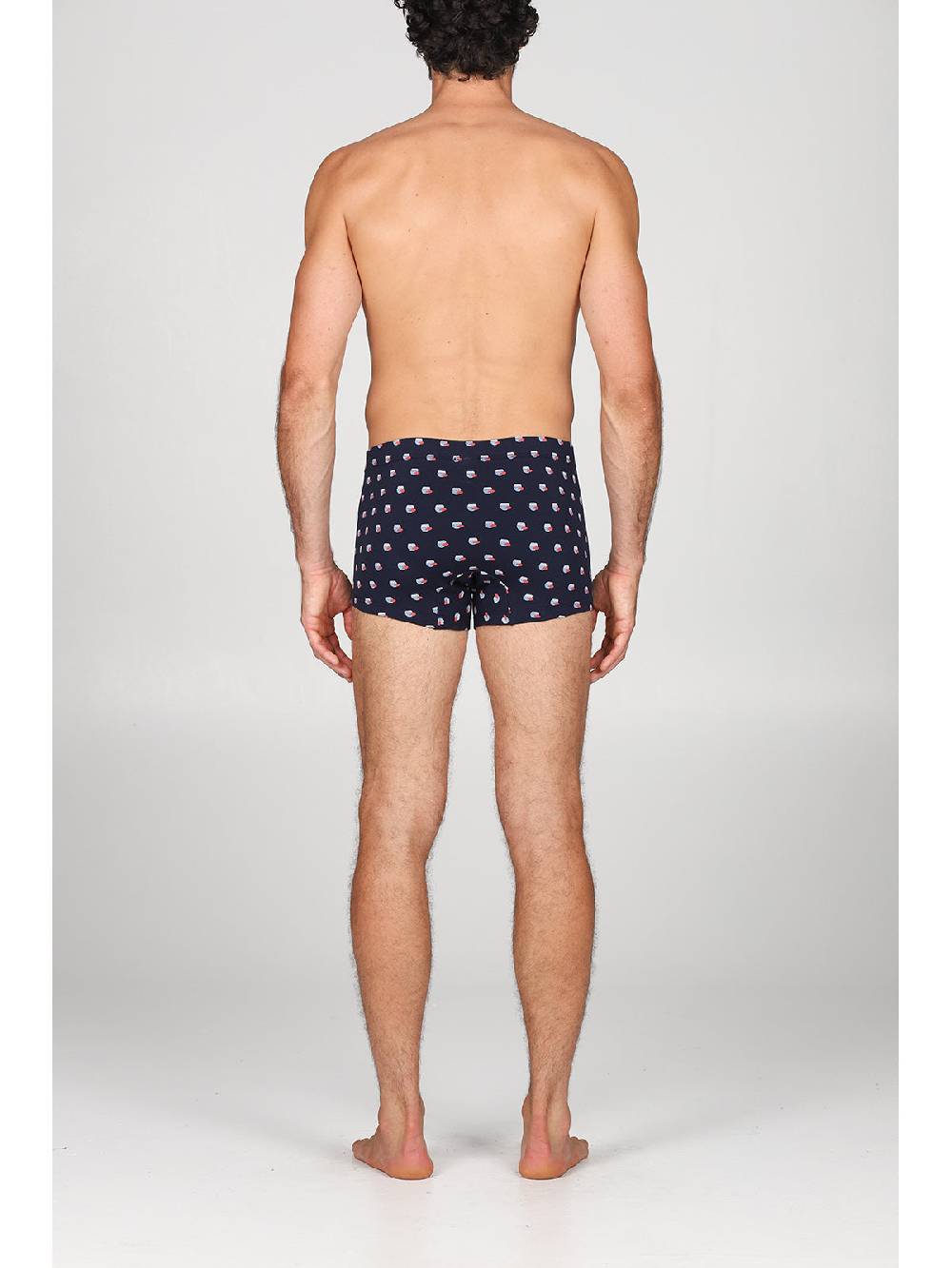 Julipet Boxer comfort in cotone bielastico, disegni "pesci" Soddisfazione Garantita