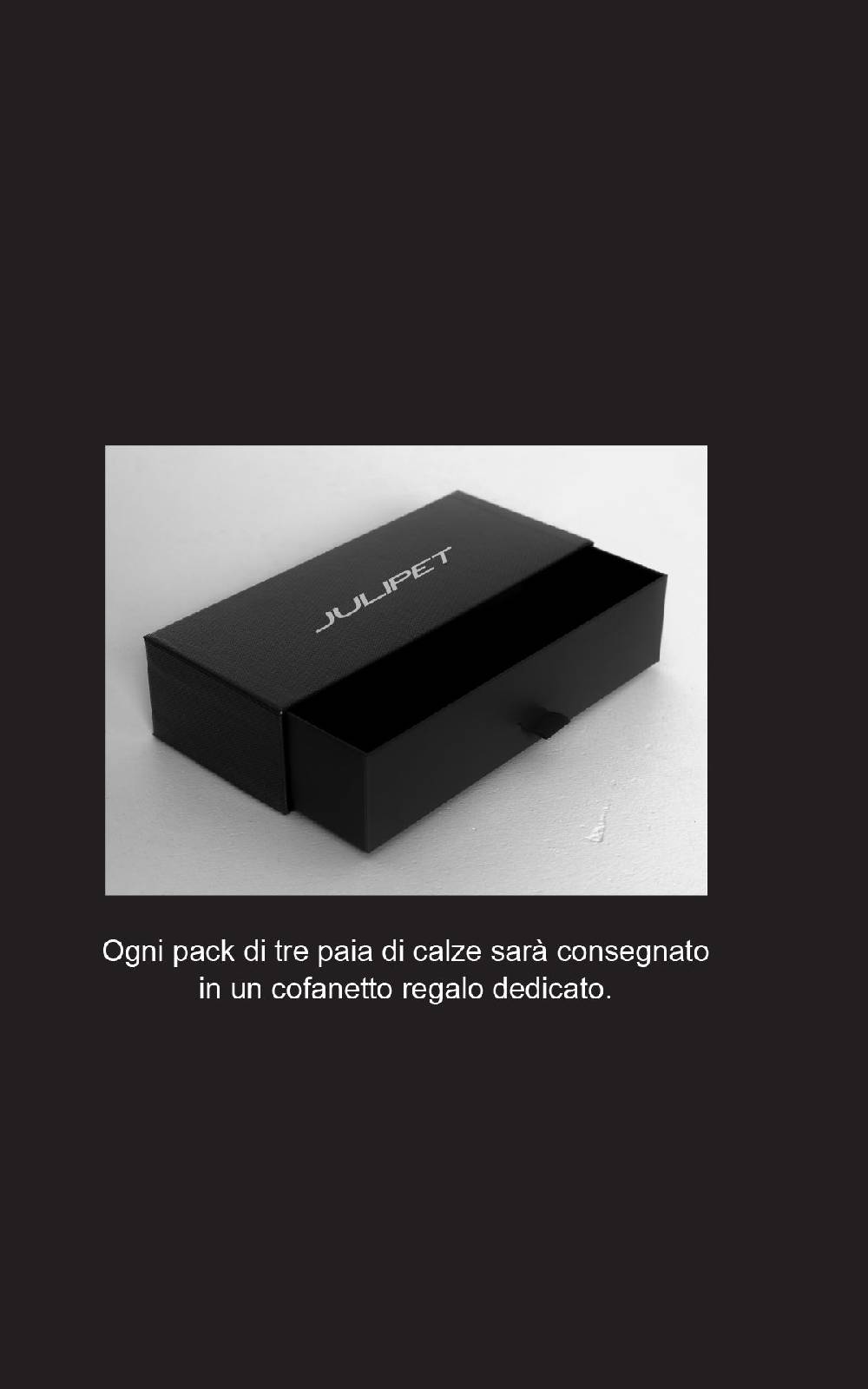 Julipet Calze sottoginocchio tripack in cofanetto regalo Vendite Flash