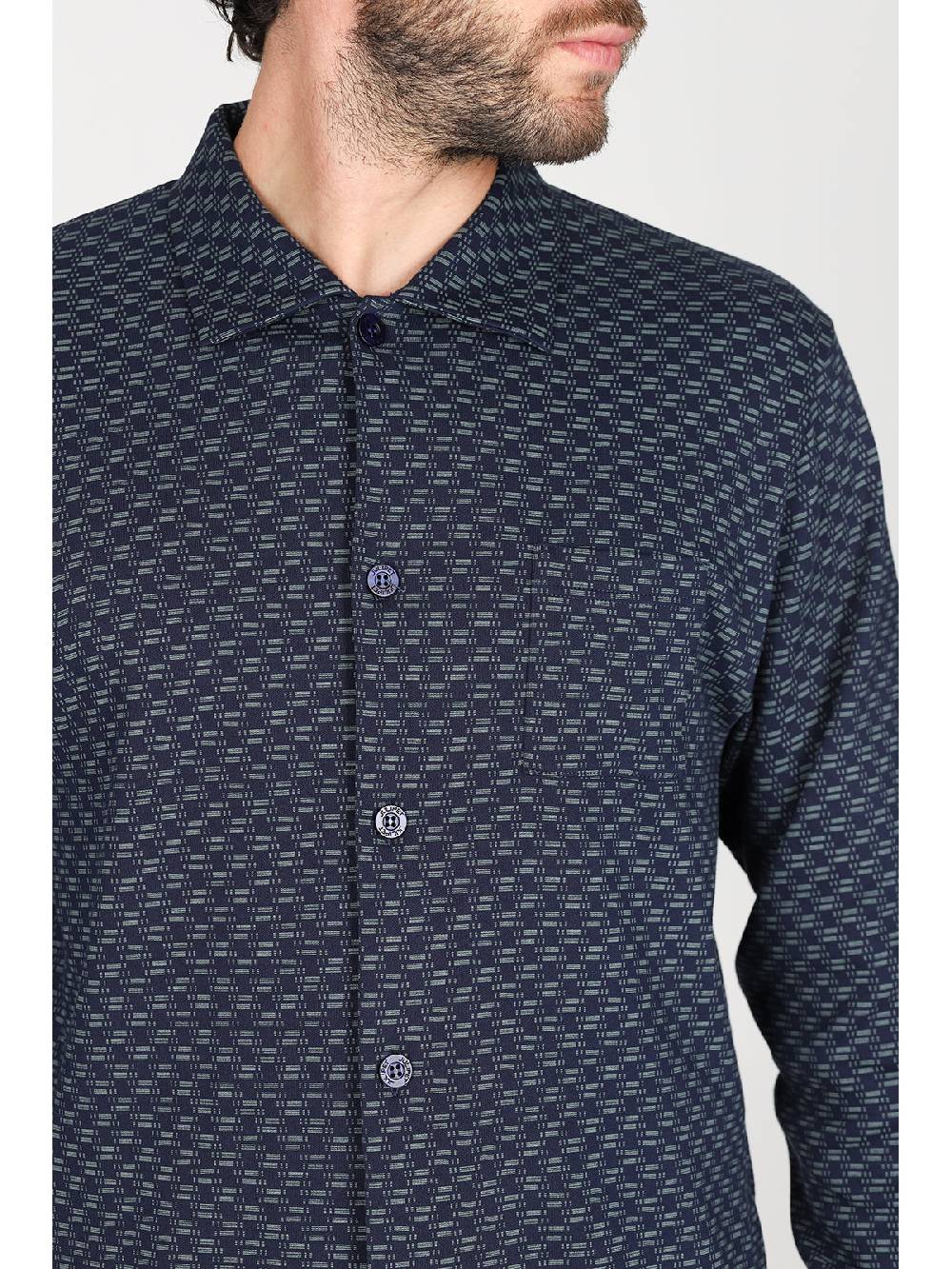 Julipet Pigiama cardigan in caldo interlock di puro cotone Promozione Limitata