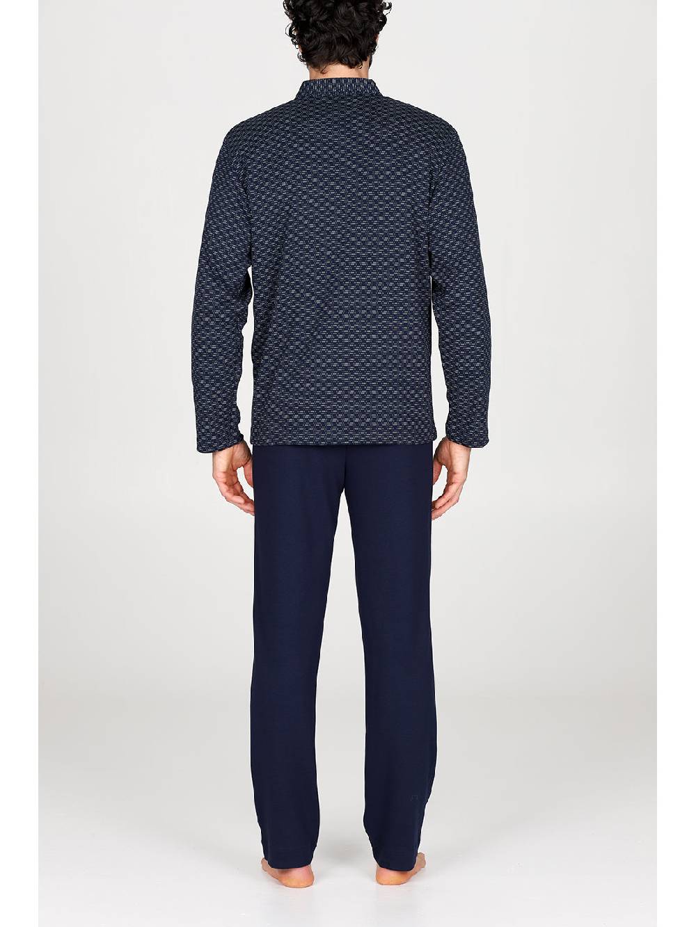 Julipet Pigiama cardigan in caldo interlock di puro cotone Promozione Limitata