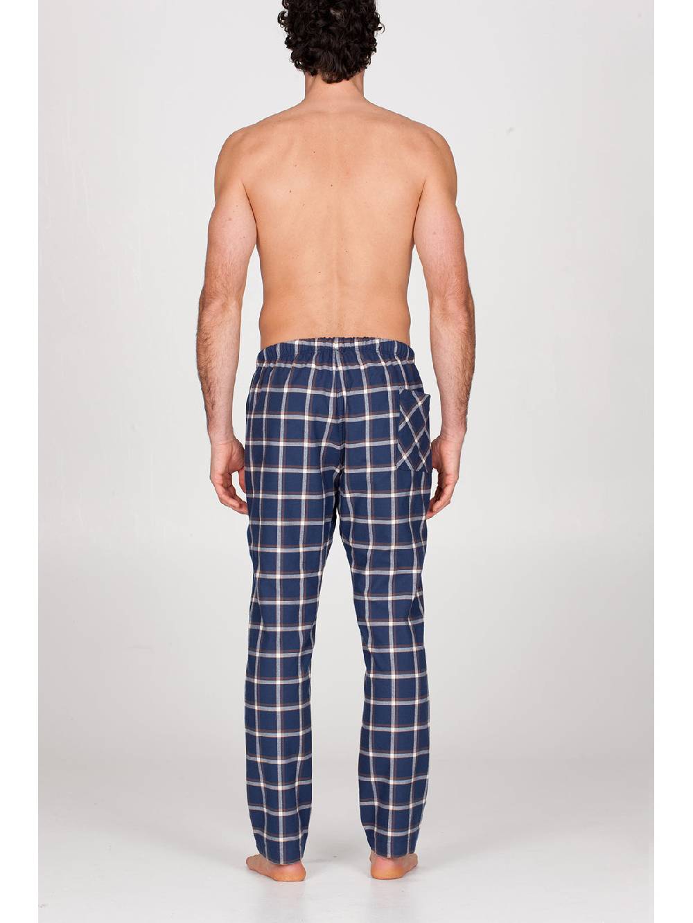 Julipet Pantalone in calda flanella di puro cotone Fino Al -60%