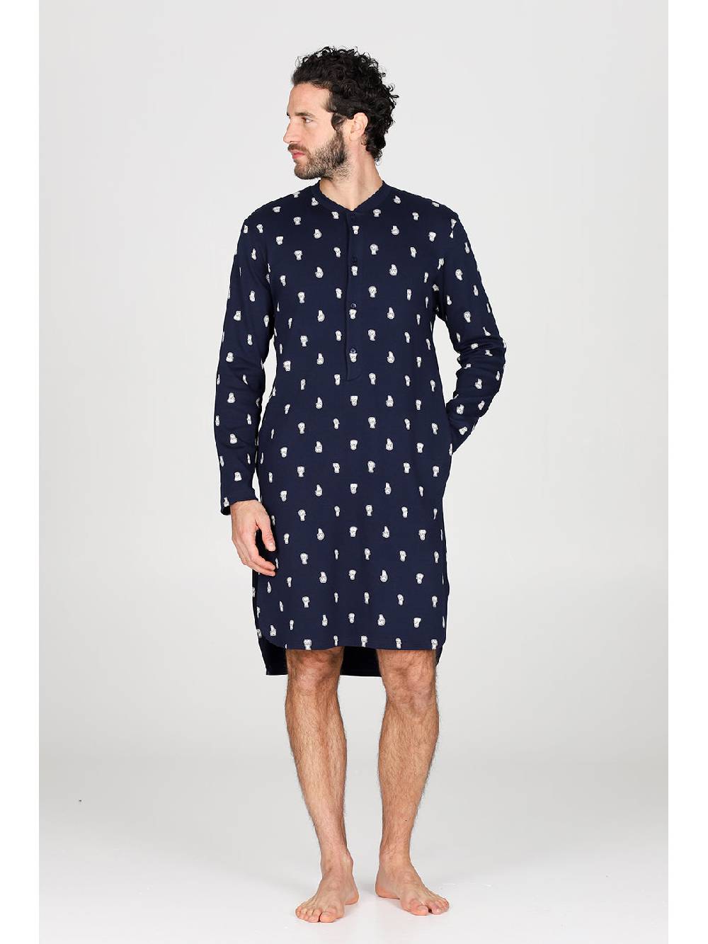 Julipet Camicia da notte Artist Edition, in caldo interlock di puro cotone Sottocosto