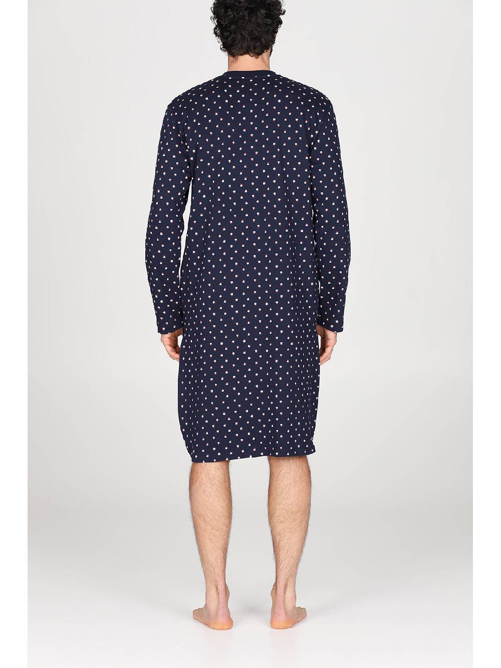 Julipet Camicia da notte in caldo interlock di puro cotone Convenienza