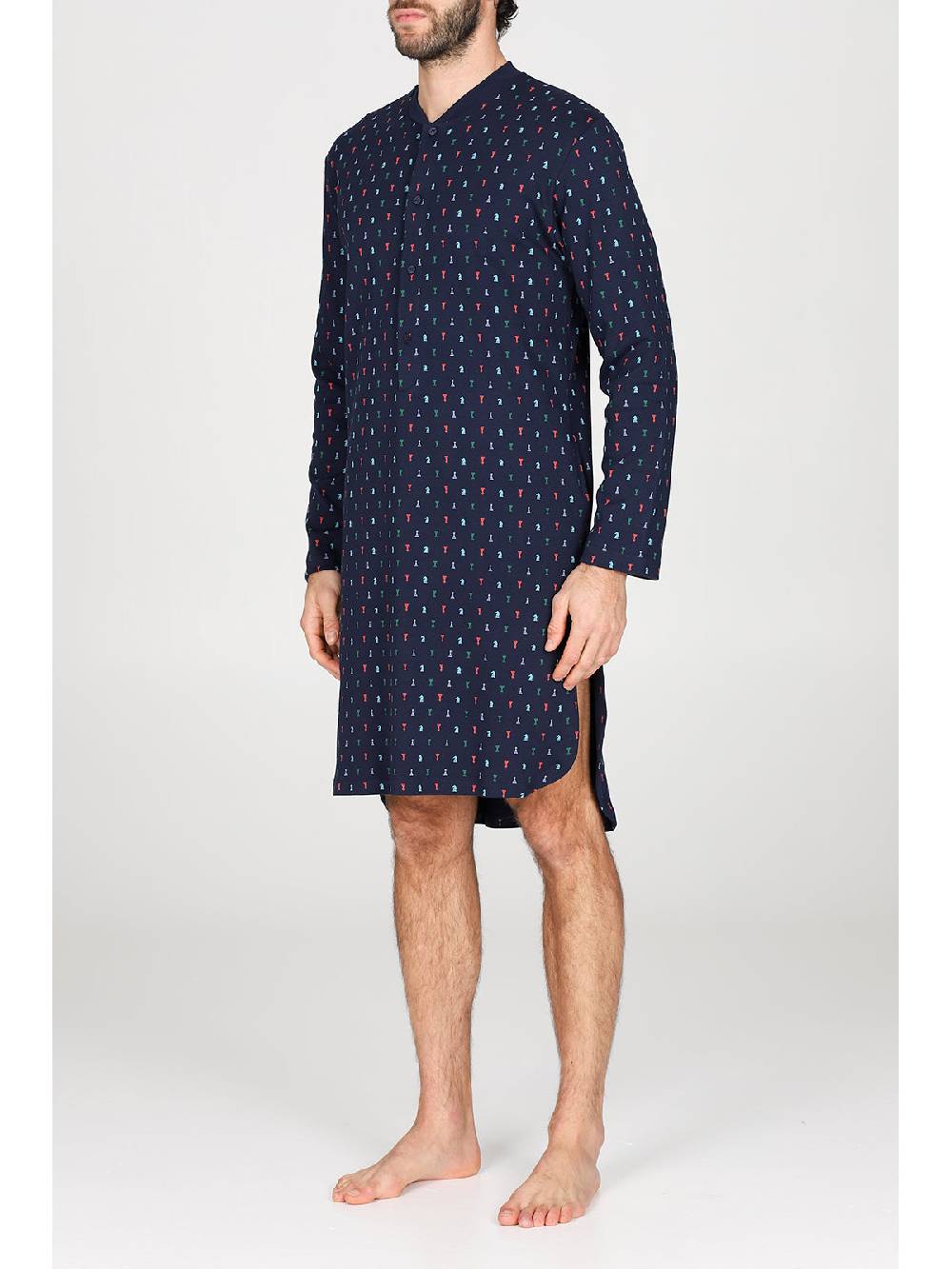 Julipet Camicia da notte in caldo interlock di puro cotone Novità