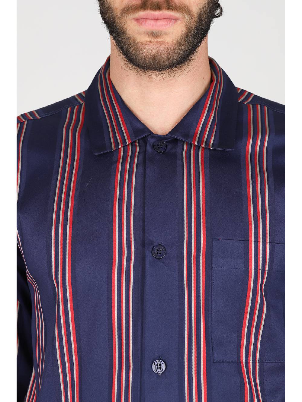 Julipet Pigiama cardigan in pregiato popeline di puro cotone Saldi Di Fabbrica