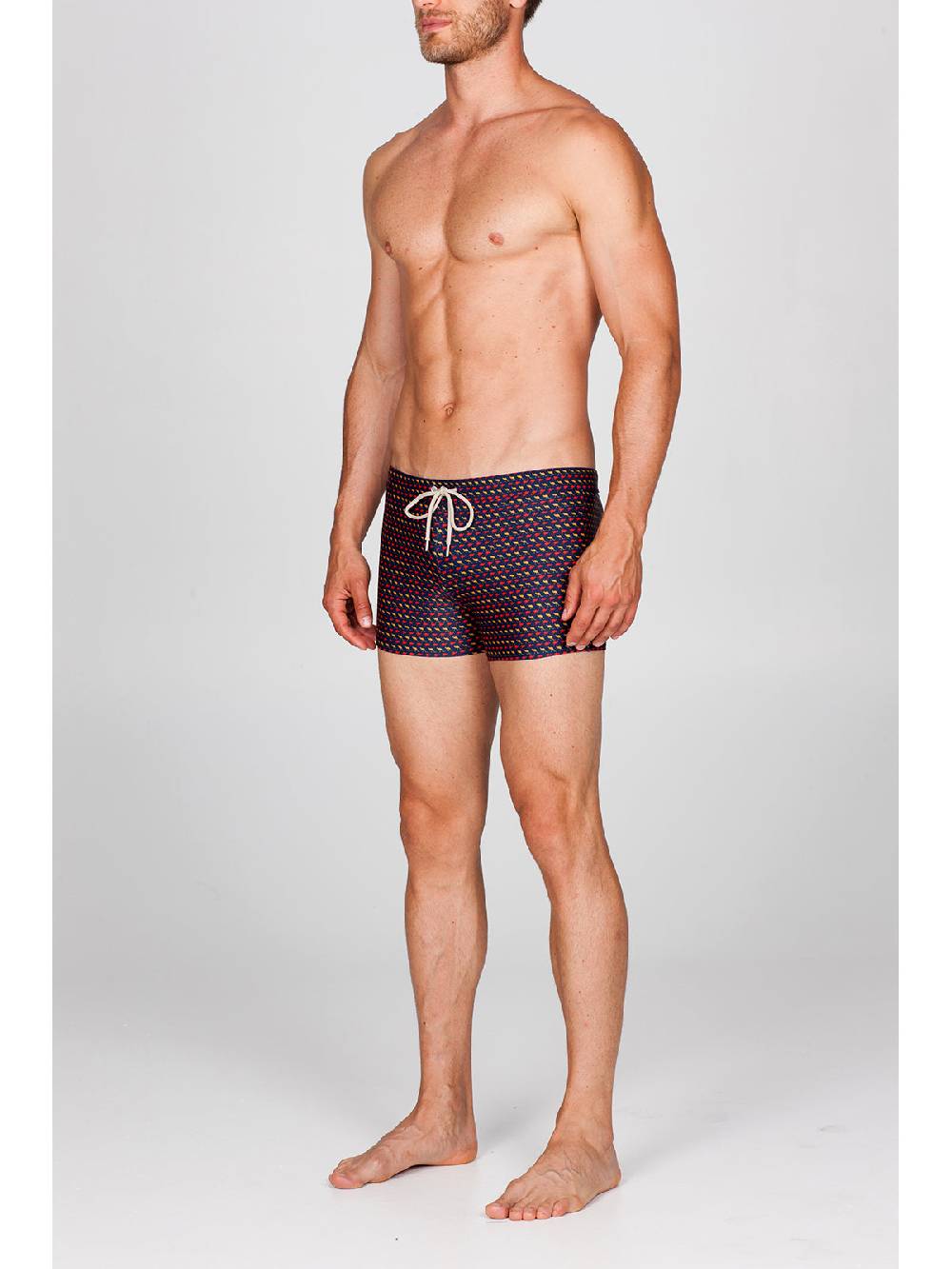 Julipet Boxer mare slim in micro-fantasia Outlet