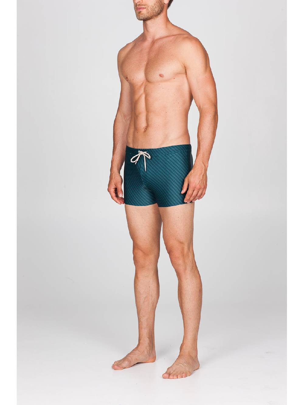 Julipet Boxer mare slim in micro-fantasia In Vendita