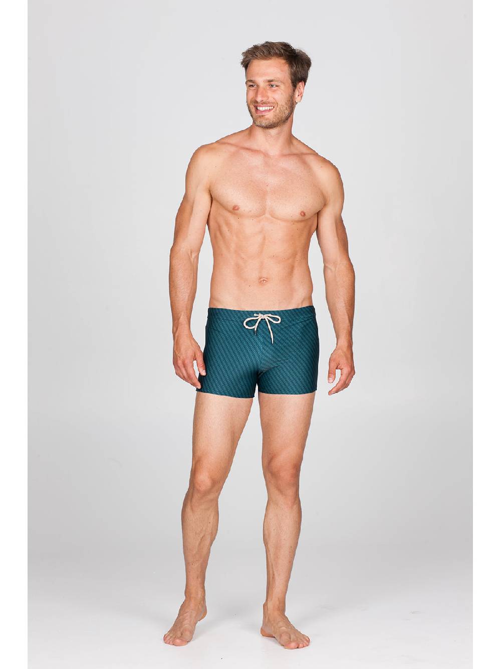 Julipet Boxer mare slim in micro-fantasia In Vendita