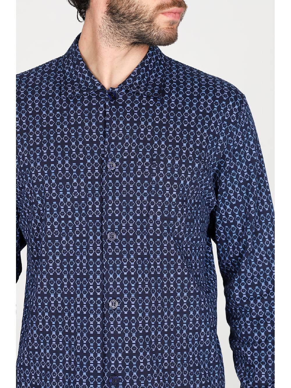 Julipet Pigiama cardigan Artist Edition, in caldo interlock di puro cotone Fino Al -60%