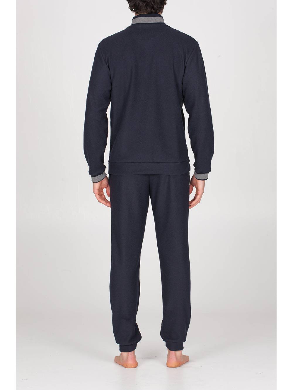 Julipet Tuta con zip in confortevole jacquard punto Milano Online