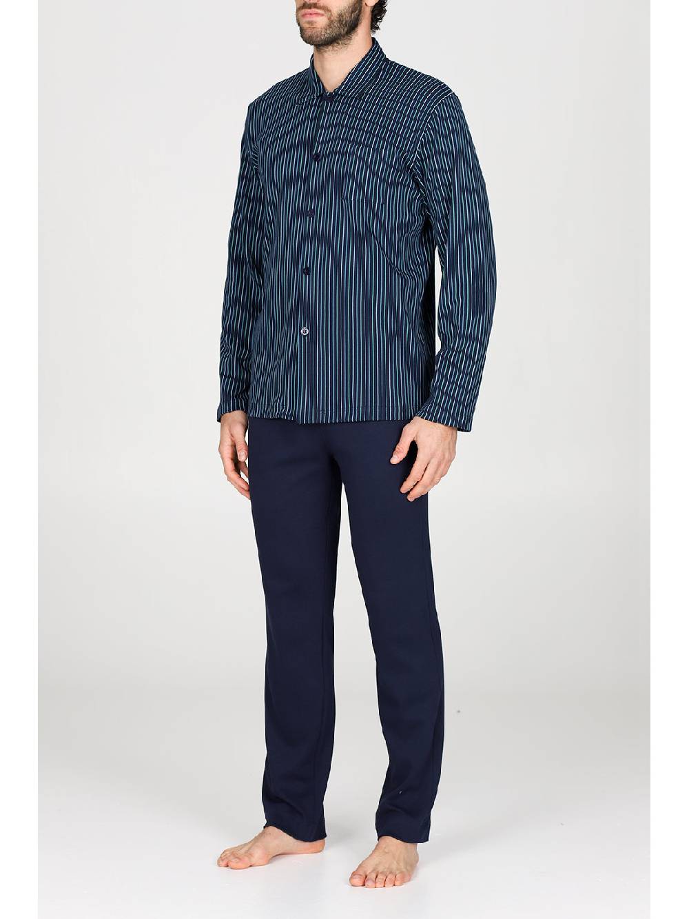 Julipet Pigiama cardigan in caldo interlock di puro cotone Offerte