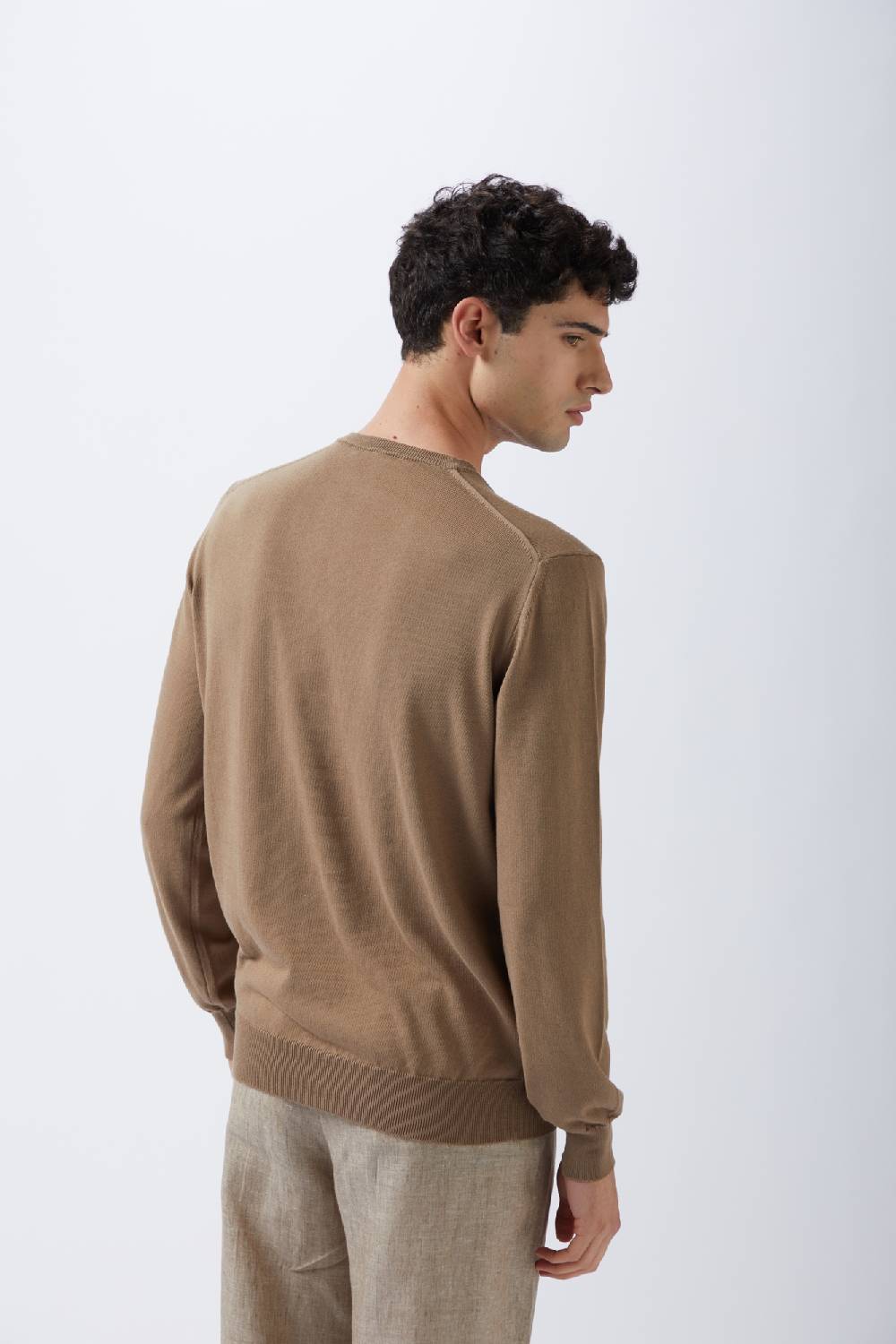 Kangra Cashmere Pullover Rasato In Cotone I Più Venduti