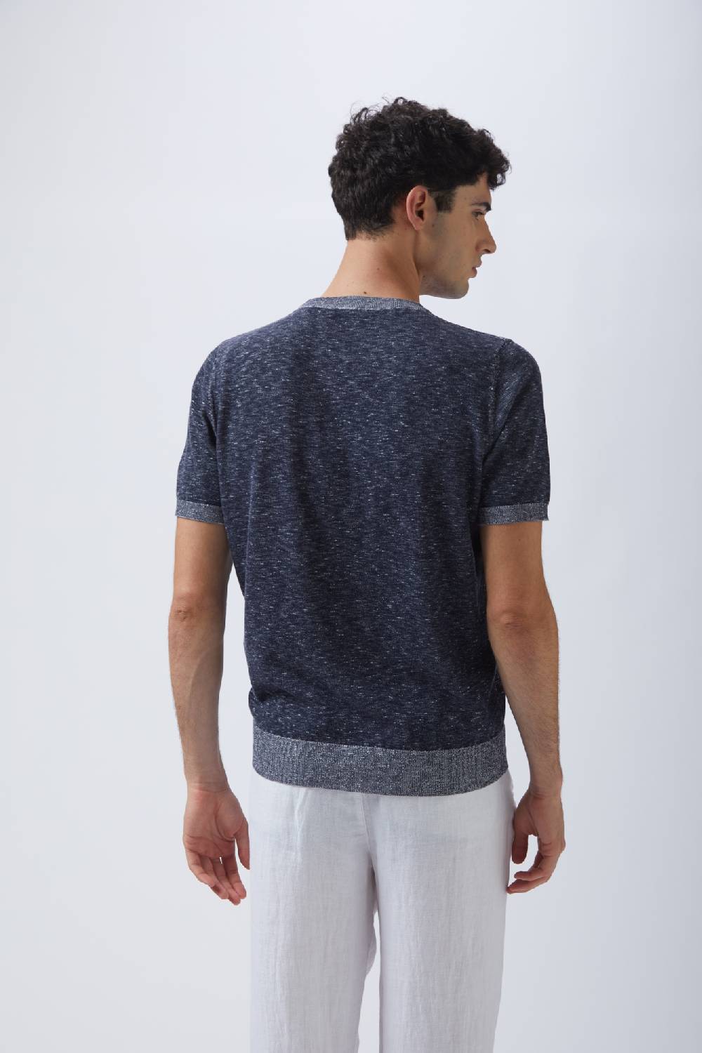 Kangra Cashmere Girocollo Mezza Manica Vanise' Fiammato Acquista Ora