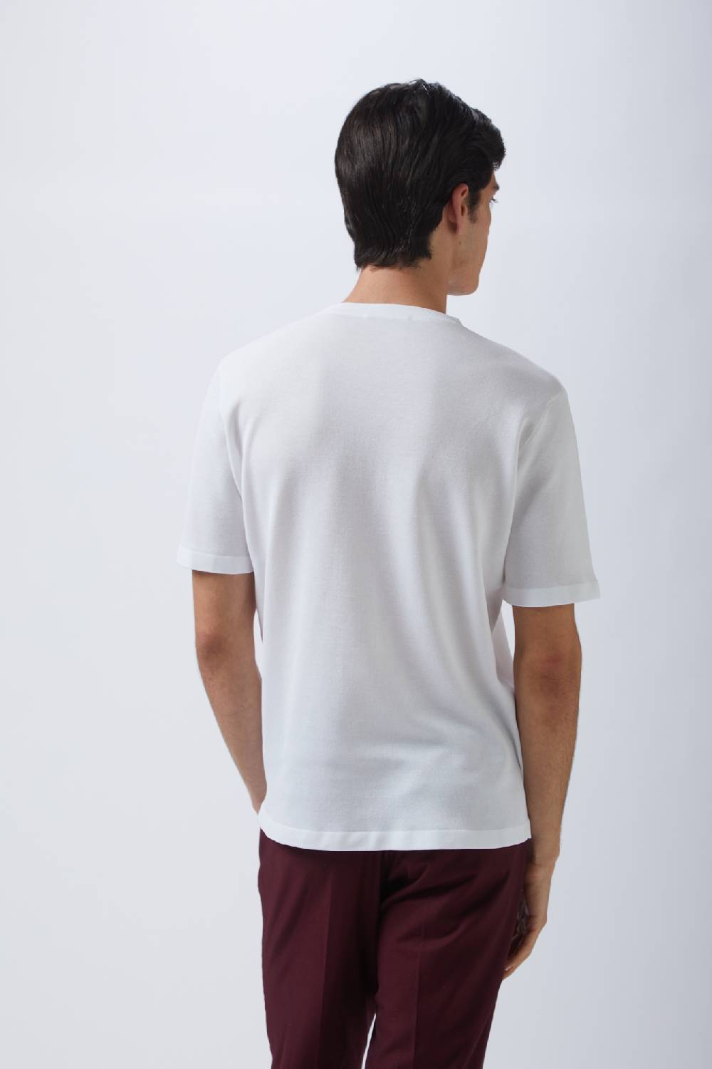 Kangra Cashmere Girocollo M-Manica Interlock Qualità