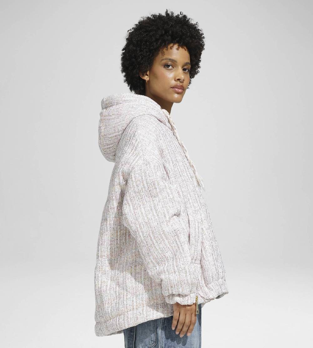 Khrisjoy KHRIS WINDBREAKER TWEED PAILLETTES TRAMÉ Offerta