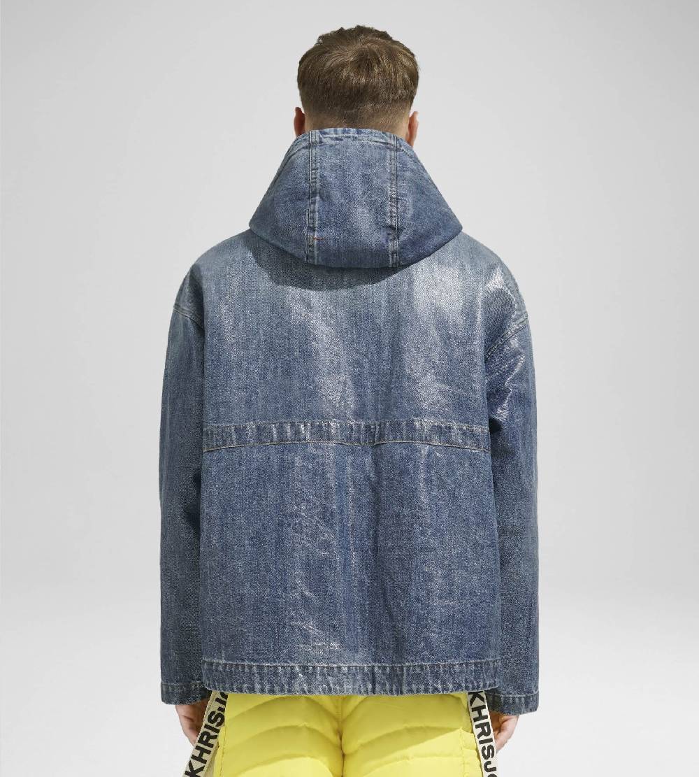 Khrisjoy WINDBREAKER DENIM MEDIUM DENIM Shopping Online